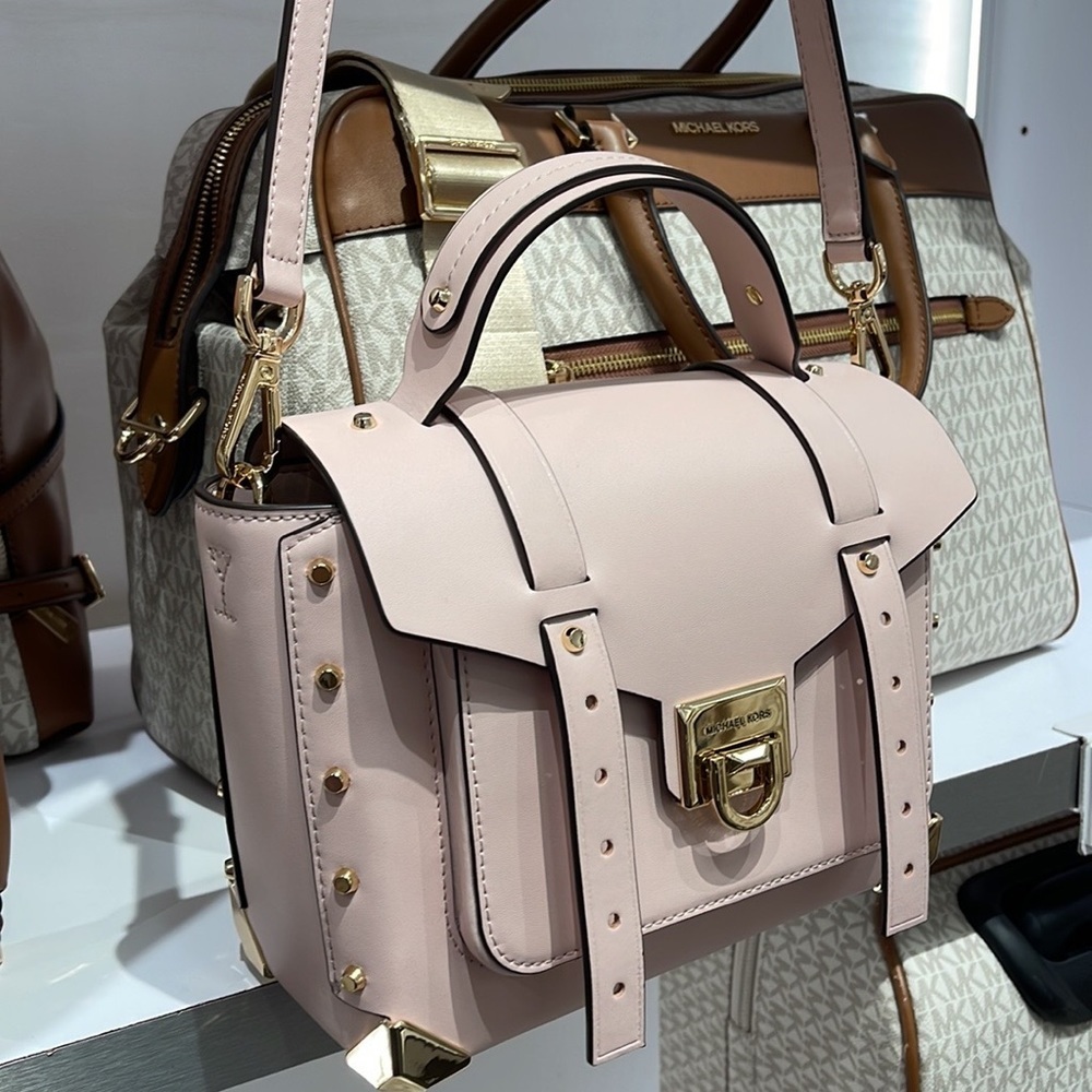 MICHAEL KORS MANHATTAN MEDIUM TOP HANDLE SCHOOL SATCHEL CROSSBODY BAG 
NWT - Picture 15 of 16